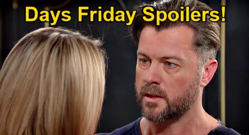 Days of Our Lives Spoilers: Friday, January 12 – EJ Loses It Over Nicole’s Bond with Eric – Alex Leans On Someone Surprising