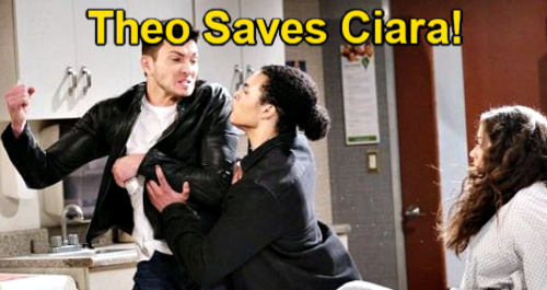 Days of Our Lives Spoilers: Theo Saves Ciara from Ben – Hero Stops Memory Serum Injection