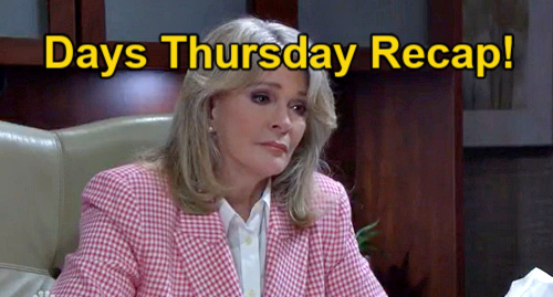 Days of Our Lives Spoilers: Thursday, February 24 Recap – Jake Snoops on Gabi’s Phone – Chloe Accuses Craig of Flirting with Johnny