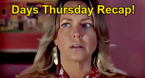 Days of Our Lives Spoilers: Thursday, November 24 Recap – Nicole’s Mistake – Li’s Bad News – EJ’s Crash Site Memorial