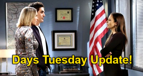 Days of Our Lives Spoilers: Tuesday, April 26 Update – Ava’s Threat Rattles Nicole – Belle Leans On EJ – Shawn Faces Jan’s Demand