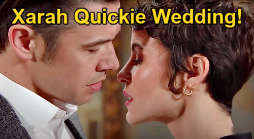 Days of Our Lives Spoilers: Xander & Sarah’s Quickie Wedding Follows Cleared Name?