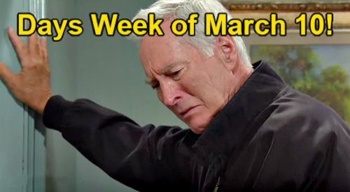 Days of Our Lives Week of March 10: John Mystery Heats Up – Joy’s Life-Changing Results – Major Character Returns