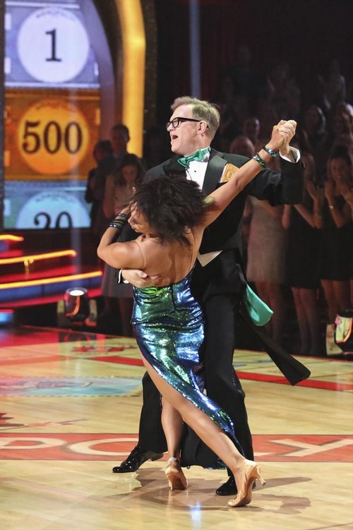 Drew Carey Dancing With the Stars Jive Video 3/24/14 #DWTS