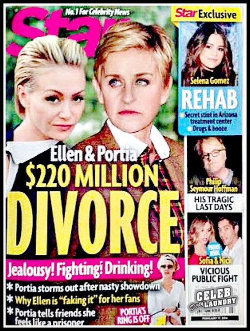 Ellen DeGeneres And Portia de Rossi Divorce: Couple Separate As Jealousy and Cheating Rip Marriage Apart – Report (PHOTO)