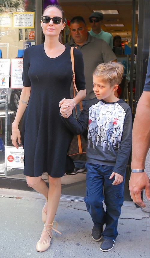 Angelina Jolie Putting on Weight to Save Brad Pitt Marriage – Check Out Healthier Looking Photos with Knox Jolie-Pitt