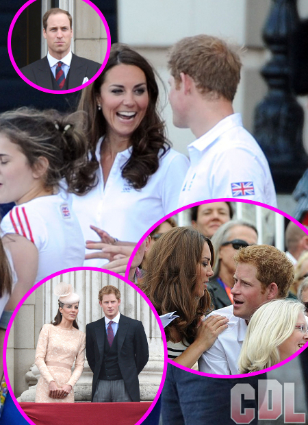 Prince Harry and Kate Middleton Wrapped Up in Flirtatious Royal Affair