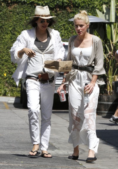 Amber Heard’s Ex-Girlfriend And Johnny Depp Look-A-Like Gives Couple Her Blessing (Photos)