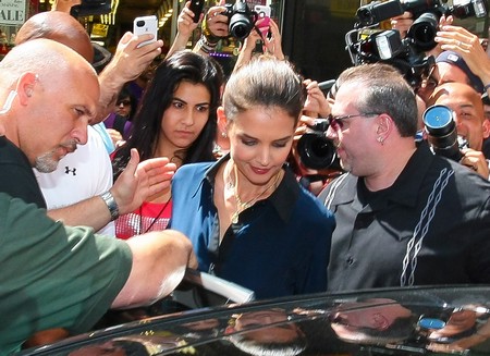 Katie Holmes Files For Emergency Custody And Child Support Hearing in NYC