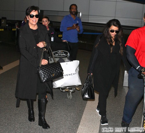 Kris Jenner Crunching Numbers To Sell Kim Kardashian’s Baby’s Pictures