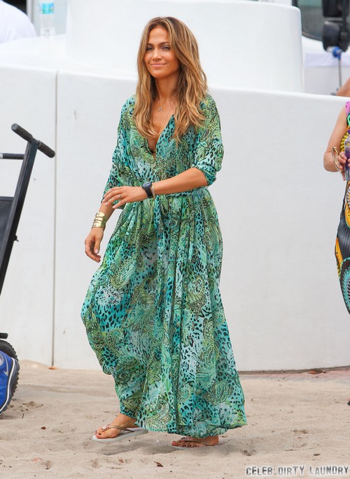 Jennifer Lopez And Casper Smart Escape Gunshots During Video Shoot (PHOTOS)
