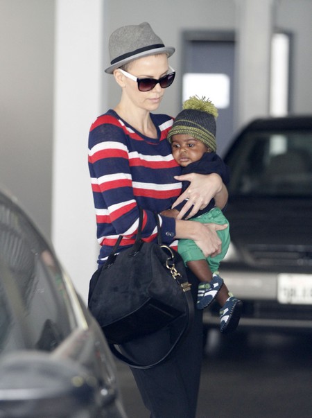 Charlize Theron Shaves Her Head For Mad Max: Fury Road (Photo)