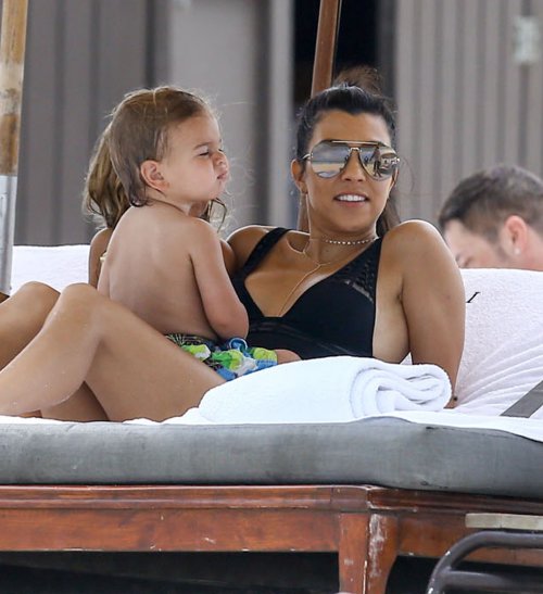 Kourtney Kardashian Pregnant With Baby #4 – Using Scott Disick For Pregnancy Help? (PHOTOS)