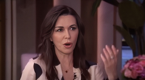 Finola Hughes Gets ‘Live With Kelly & Mark’ Fans Giggling