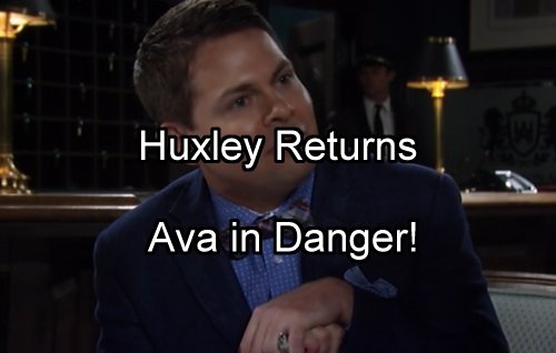 ‘General Hospital’ Spoilers: Huxley Back to Torment Ava – Jerome Mob Mom Finds Penthouse Wrecked, Huge Danger Coming
