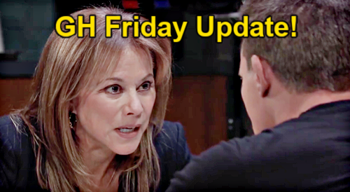 General Hospital Friday, February 14 Update: Alexis’ Grim Cyrus Wish – Maxie’s Loyalty Test – Kristina’s Temper Tantrum