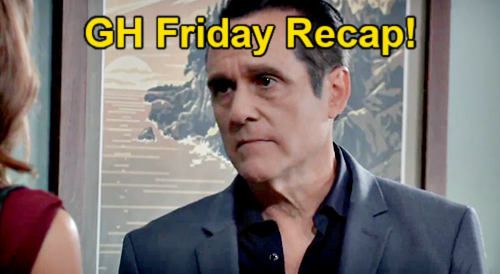 General Hospital Friday, February 7 Recap: Sonny’s Pacemaker, Sidwell Spies on Natalia and Cyrus Violates Restraining Order