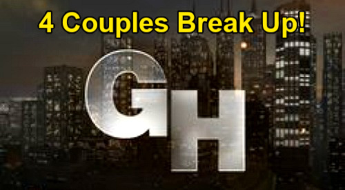 General Hospital Spoilers: 4 Breakups Brewing, These Couples Headed for Romantic Splits
