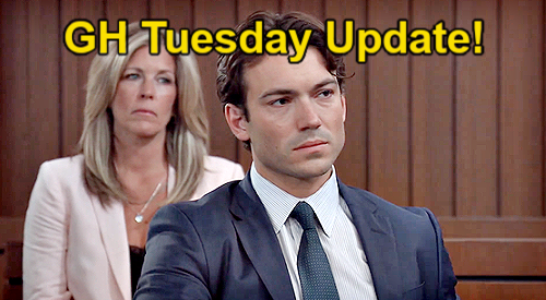 General Hospital Tuesday, June 10 Update: Michael Strikes Back – Martin Returns – Ava Warns Trina About Drew