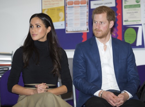Prince Harry And Meghan Markle Break Royal Protocol During First Joint Engagement
