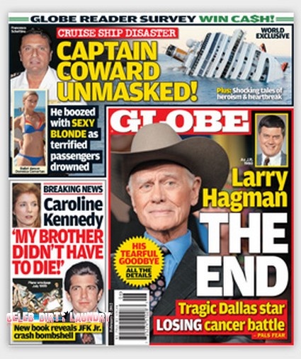 Dallas Star Larry Hagman Losing His Cancer Battle (Photo)