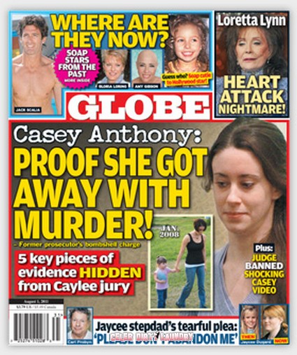 Globe Magazine: Casey Anthony: Proof She Got Away With Murder