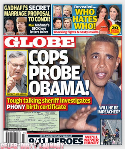 Globe: Obama Targeted in Police Probe – Photo
