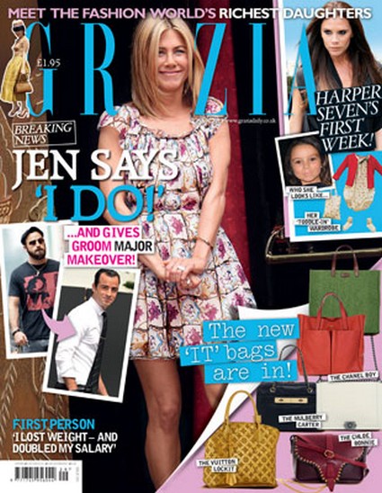 Grazia Magazine: Jennifer Aniston Says ‘I Do’ (Photo)
