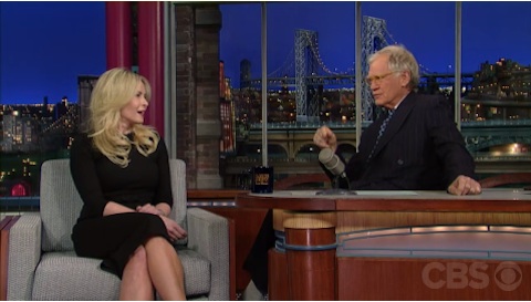 Chelsea Handler Slams David Letterman – On His Own Show! (VIDEO)