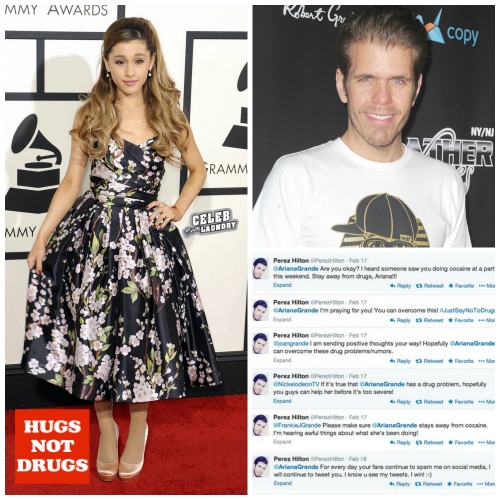Ariana Grande Cocaine Use at Party Exposed By Perez Hilton