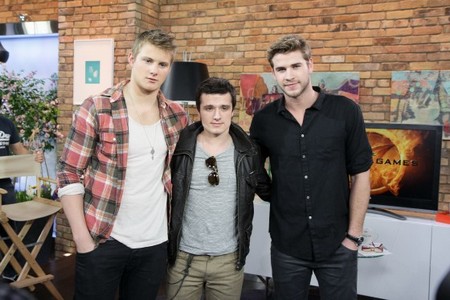 The Hunger Games Boys Visit The Marilyn Denis Show! (Photo)