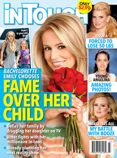Is Emily Maynard Choosing Fame Over The Needs Of Her Young Daughter? (Photo)