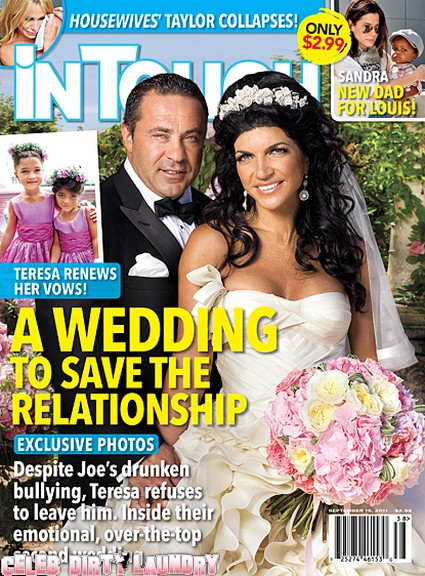 InTouch: Teresa and Joe Giudice, A Wedding To Save Their Marriage