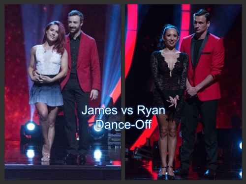 Dancing With The Stars James Hinchcliffe Beats Ryan Lochte In Cha Face-Off: Season 23 Week 3 Video