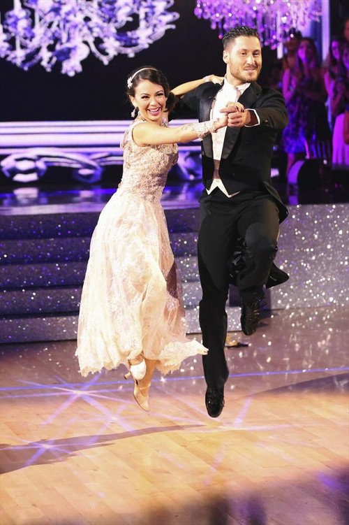 Janel Parrish & Val Chmerkovskiy Perfect Score Jazz Video Dancing With the Stars Season 19 Week 3