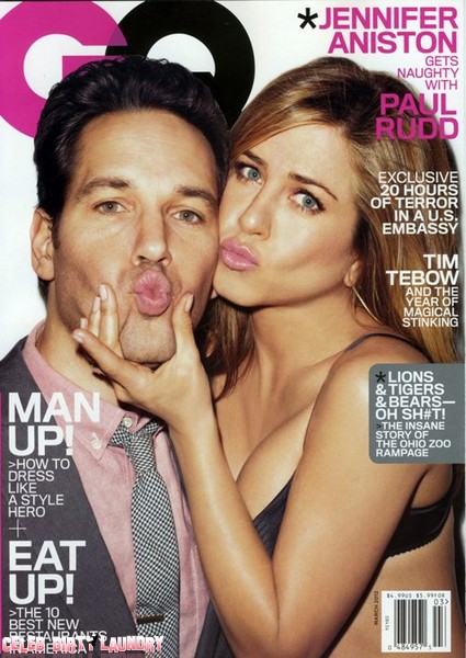 Jennifer Aniston And Paul Rudd Cover GQ Magazine (Photo)