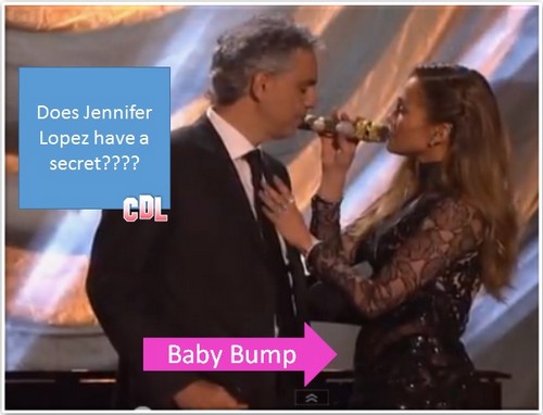 Jennifer Lopez Pregnant – Baby Bump Revealed on DWTS? (PHOTO – VIDEO)