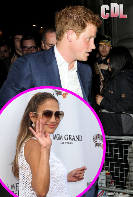 Is Prince Harry Hooking up with Jennifer Lopez in Vegas?