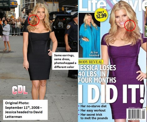 Busted: Jessica Simpson Weight Loss Photo Fake