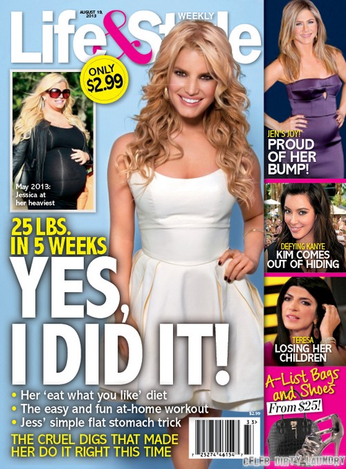 Jessica Simpson Dramtic Weight Loss After Baby – 25 Pounds In 5 Weeks! (Photo)