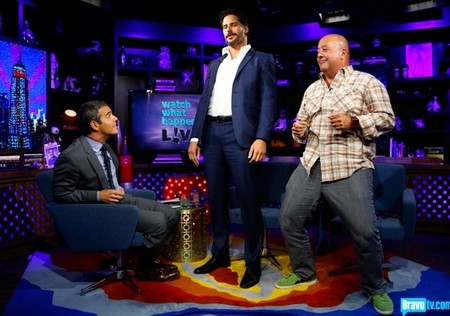 Magic Mike’s Joe Manganiello Teaches Andy Cohen How to Strip! (Video)
