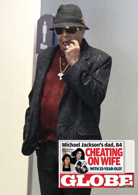 Michael Jackson’s Dad, Joe Jackson, Caught Cheating With 33-Year-Old Lavinia Iskander!