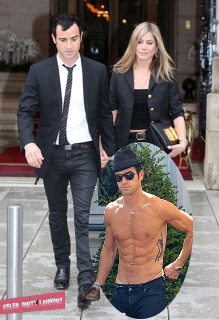 Check Out Justin Theroux’s Yummy 6-Pack! (Photo)
