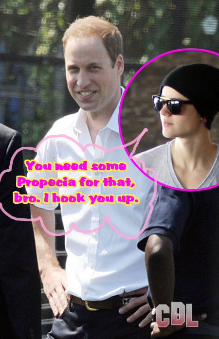Justin Bieber Says Prince William Needs A Royal Treatment to Fix Thinning Hair