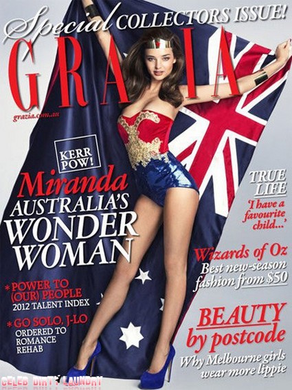 Miranda Kerr Goes From Supermodel To Wonder Woman (Photo)