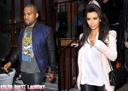 Has Kanye West Knocked Up Kim Kardashian? (Photo)