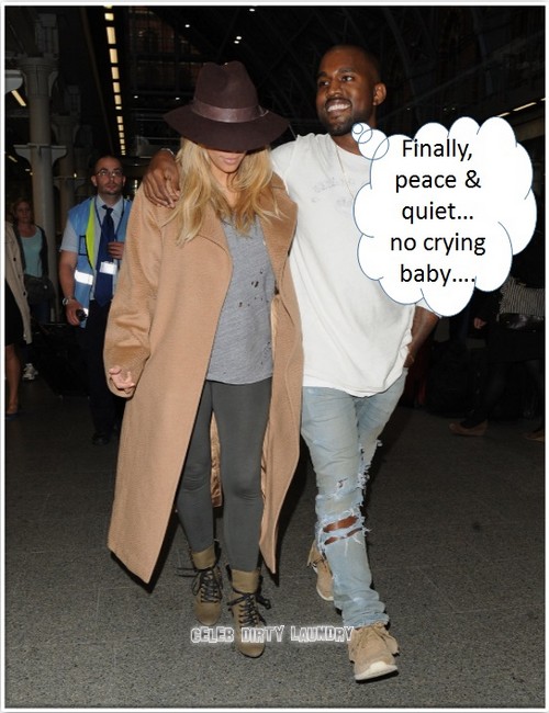 Kim Kardashian Abandons Baby North West For Paris Fashion Week Makeover With Kanye – Monster Mom (PHOTOS)