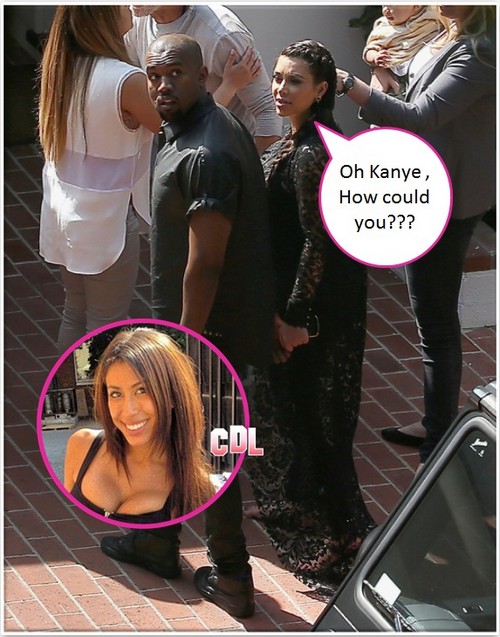 Kanye West And Leyla Ghobadi Had Sex And Cheated On Pregnant Kim Kardashian (PHOTOS)
