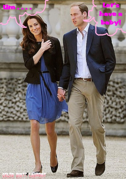 Prince William Wants A Baby From Kate Middleton Now!