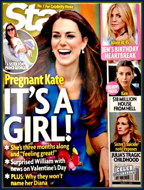 Kate Middleton Pregnant With A Baby Girl And Three Months In – (PHOTO)